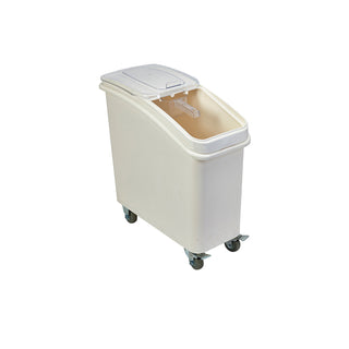 Polypropylene Mobile Ingredient Bin 81L/102L for Bulk Storage Kitchens & Bakeries 1 Pcs