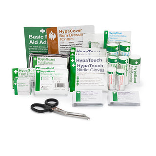 Catering First Aid Refill Kit – BS8599 Small Food-Handling Compliant Refill