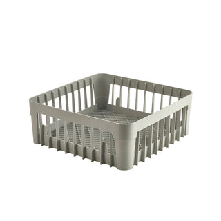 Commercial Polypropylene Dishwasher Rack – Open Base 410×410mm for Bowls, Cookware & Catering Equipment