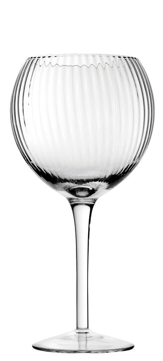 Hayworth Cocktail Glasses – Handmade Textured Glass Gin & Cocktail Goblets for Bars & Restaurants, 20oz (58cl), Box of 6
