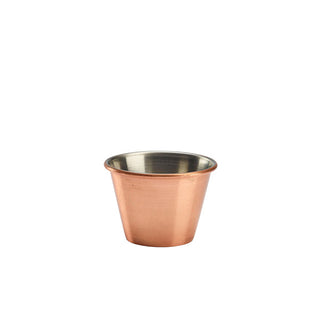 Stainless Steel Ramekin Set – Pack of 24 Stackable Powder-Coated Condiment & Side Dish Cups in 43ml, 71ml and 34cl