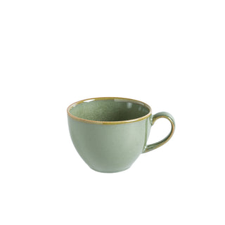 Porcelain Sage Rita Coffee Cup 23cl/8oz Beverage Service Café-Style Cups Set of 6