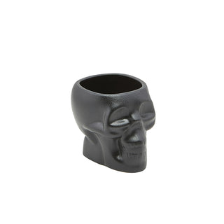 Cast Iron Effect Skull Tiki Mugs – Stoneware Cocktail Mugs 40cl & 80cl (Pack of 6)