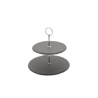 CLEARANCE - Slate Cake Stands 3-Tier for Dessert Display and Buffet Presentation 1Pcs