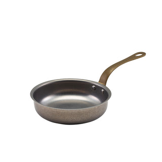 Stainless Steel Mini Fry Pans 13.5cm/15.5cm/18cm Table-Top Individual Serving Pack of 6