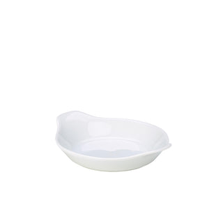 Porcelain Round Eared Dishes 13cm/15cm/18cm/21cm Oven-to-Table Serving Various Pack Sizes