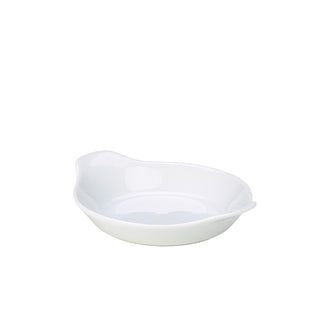 Porcelain Round Eared Dishes 13cm/15cm/18cm/21cm Oven-to-Table Serving Various Pack Sizes