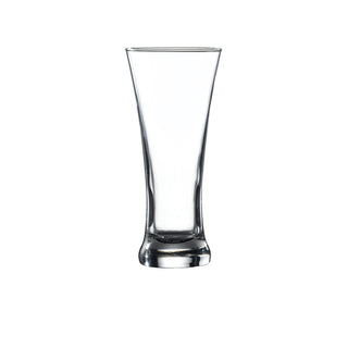 Glass Sorgun Pilsner Beer Glass 38cl - 184×83mm Pub Style Cocktail Water Juice Set of 6