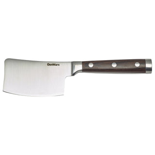 Stainless Steel Mini Steak Cleaver 7.5cm Blade With Pakka Wood Handle 1Pcs