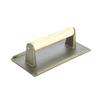 Cast Iron Steak Weight – Heavy Duty Grill Press 108×210mm (1.1kg)