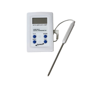 Multi-Use Stem Probe Thermometer Wide Measurement Range Max-min Data Hold 1Pcs