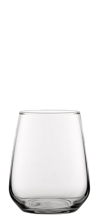 Mencia Rocks Glass – Toughened Diamond Tumbler for Spirits & Cocktails, 12.25oz & 16.5oz, Box of 6