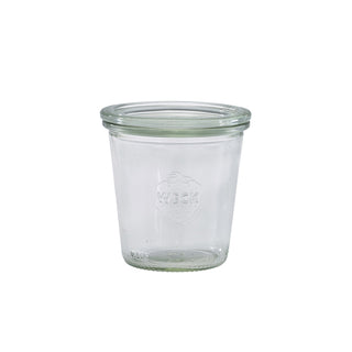 Glass WECK Jar Clear Jars 8x9cm/10x5.5xm/10x10.5cm for Kitchen Storage Pack of 6