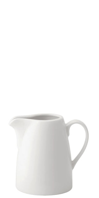 Anton B Classic White Jugs – Fine China Ceramic Milk, Cream, Sauce & Beverage Jugs, 2.5oz / 5oz / 10oz / 20oz, Box of 6