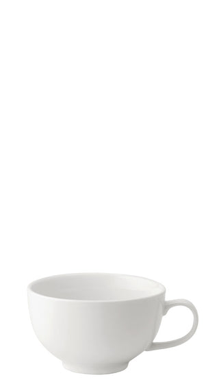 Anton B Classic White Continental Bowl Cups – Fine China Ceramic Coffee, Tea & Latte Cups for Cafés, Restaurants & Hotels, 8.75oz / 12oz, Box of 6