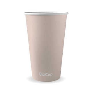 Pack Of 1000 16oz (90mm) Aqueous Single Wall BioCup