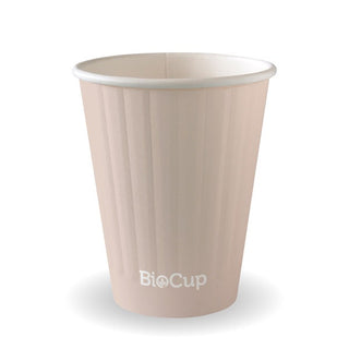 Pack Of 1000 8oz (80mm) Aqueous Double Wall BioCup