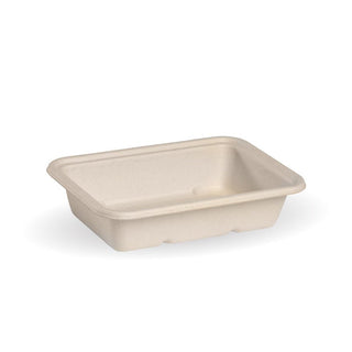 Box of 500 Bagasse Food Container 500ml