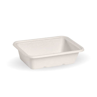 Box of 500 Bagasse Food Container 600ml