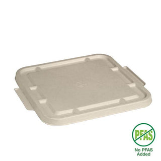 Pack Of 300 3, 4 & 5-Compartment Large Natural BioCane Takeaway Lid