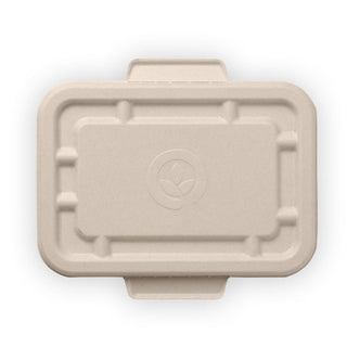 Box of 500 Lid to fit 500/600ml Bagasse Food Container