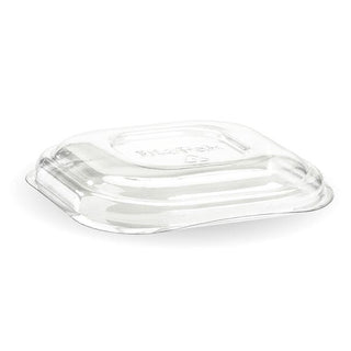 Pack Of 600 Clear RPET Lids to Fit 280-630ml BioCane Takeaway Containers