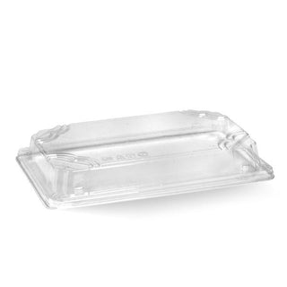 Pack Of 600 Large BioCane Sushi Tray PLA Lid