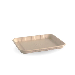 Pack Of 1000 6x5" Natural BioCane Produce Trays