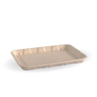 Pack Of 1000 7x5" Natural BioCane Produce Trays