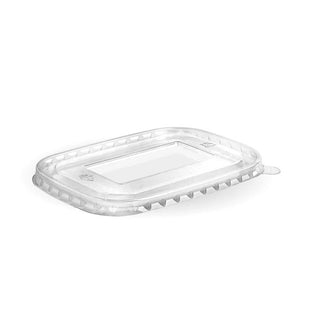 Pack Of 300 Rectangle PET lid 500-1,000ml