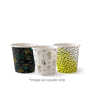 Pack Of 2000 4oz Single Wall Art Series BioCups