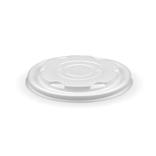 Pack Of 1000 PLA Lids to Fit 8oz White PLA-Lined Paper BioBowls