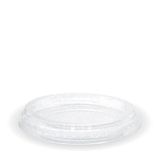 Pack Of 1000 Clear PLA Lids to Fit 60-280ml PLA BioCups & Sauce Cups