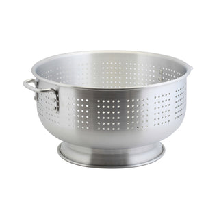 Aluminium Colander 30cm/38cm/40.6cm - Sturdy Base | Wide Handle | Heavy Duty