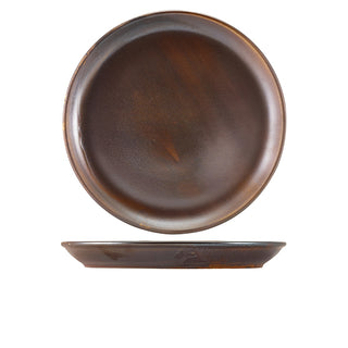 Terra Coupe Plate 19cm/24cm/27.5cm/30cm Porcelain Rish Colors Options Dining Plate Set 6