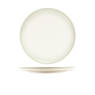 Porcelain Sereno Coupe Plate 18cm/21.5cm/26cm/28.5cm Alto & Cirrus Finish Set of 6