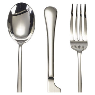 12-Pieces Slim Stainless Steel Cutlery Set Premium Party Flatware Set - Fork, Spoon, Knife