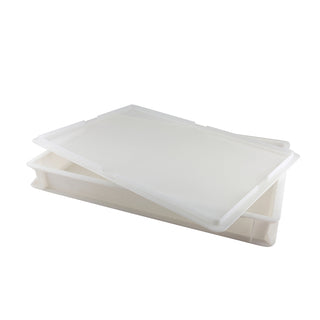 Dough Box 60 x 40 x 7cm/9cm/13cm – Plastic Polyethylene Container Pizza Bakery Box Only 1Pcs