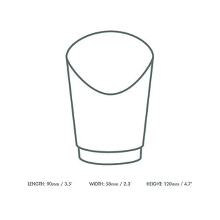 Pack Of 1000 Kraft Chip Scoop