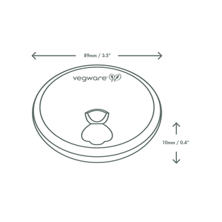 Pack Of 1000 89-Series Paper Hot Cup Lid