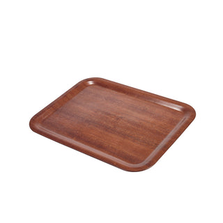 Darkwood Mahogany Tray 36cm/43cm/46cm/48cm/60cm Elegant Wood Veneer Serving Tray 1 Pcs