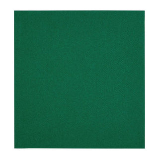 Pack Of 500 40cm Dark Green 4 Fold Airlaid Napkins