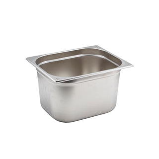 Gastronorm Pan GN 1/2 325x265mm Stainless Steel Commercial Storage Food Preparation 1Pcs