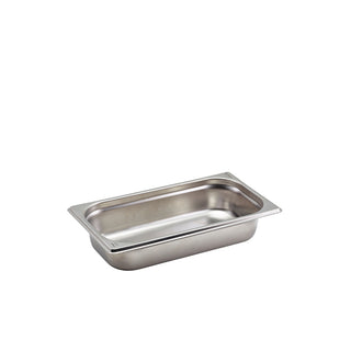 Gastronorm Pan GN 1/3 325x176mm Stainless Steel Storage Food kitchen Utensils 1 Pcs