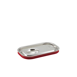 Stainless Steel & Silicone Gastronorm Sealing Pan Lids GN 1/1, 1/3, 1/4 & 1/6 1Pcs