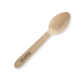 Pack Of 2000 10cm Coated Wooden Teaspoons