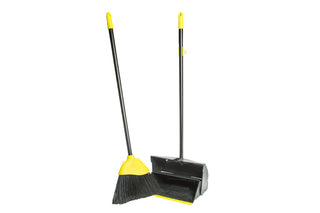 Long Handled Lobby Dustpan & Brush Set