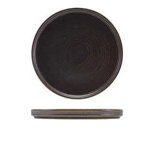 Low Presentation Plate 18cm/21cm/25cm Durable Porcelain Home Dining Serving Plate Set 6