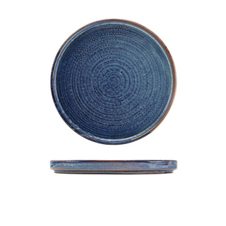 Low Presentation Plate 18cm/21cm/25cm Durable Porcelain Home Dining Serving Plate Set 6