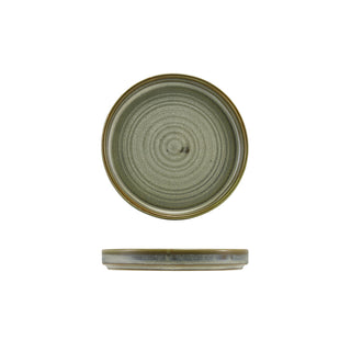 Low Presentation Plate 14x2cm Durable Porcelain Tableware Food Presentation Plate Set 12